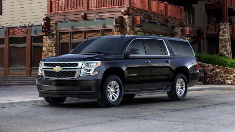 Chevrolet Suburban full-size SUV rental Stockholm for families and large groups